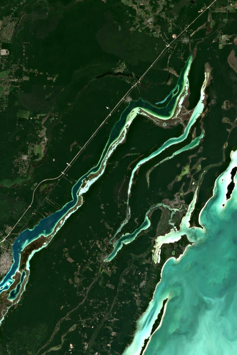 Bacalar Lagoon, Mexico